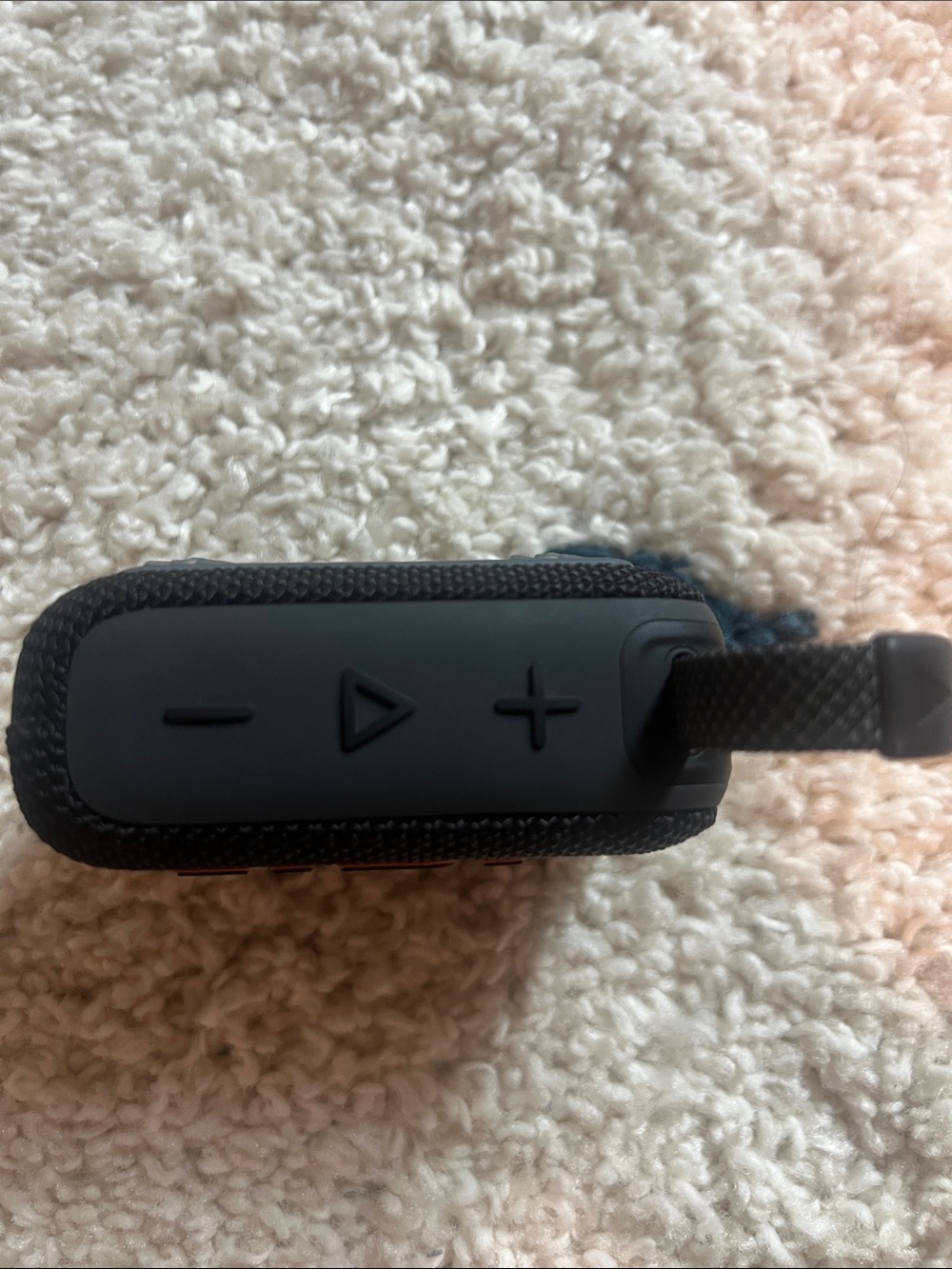 JBL Black Portable Bluetooth Speaker with Orange Trim - Picture 5 of 5